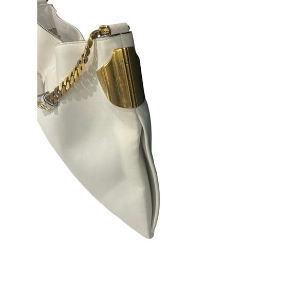 Gucci 1970 Medium Shoulder Bag Ivory Leather w/ Gold Hardware Tom Ford Runway - Picture 4 of 10